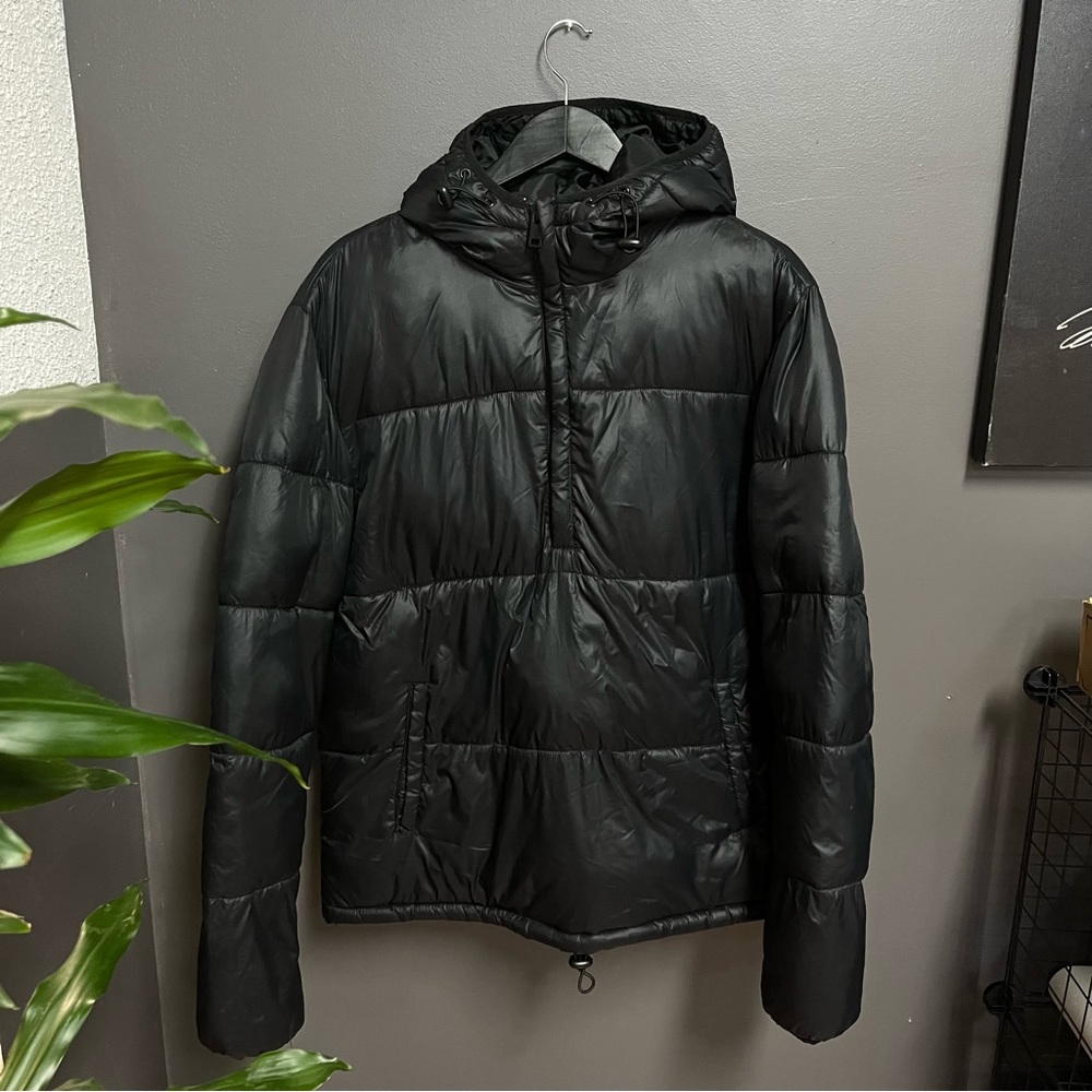 Zara Bubble Jacket Half-Zip Size Large ($45)